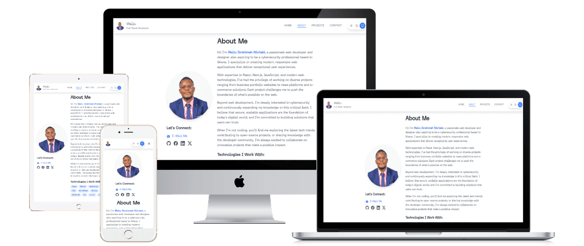 Personal Portfolio Website