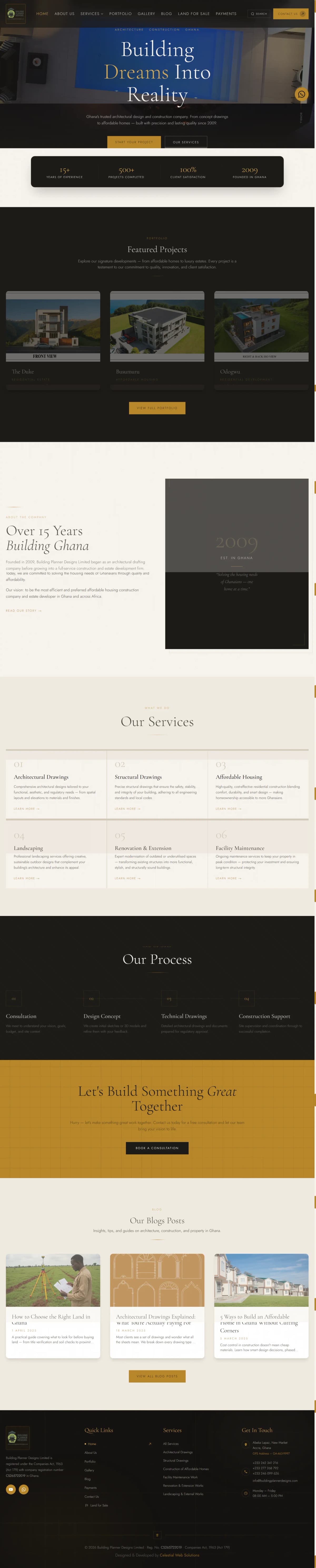 Building Planner Designs