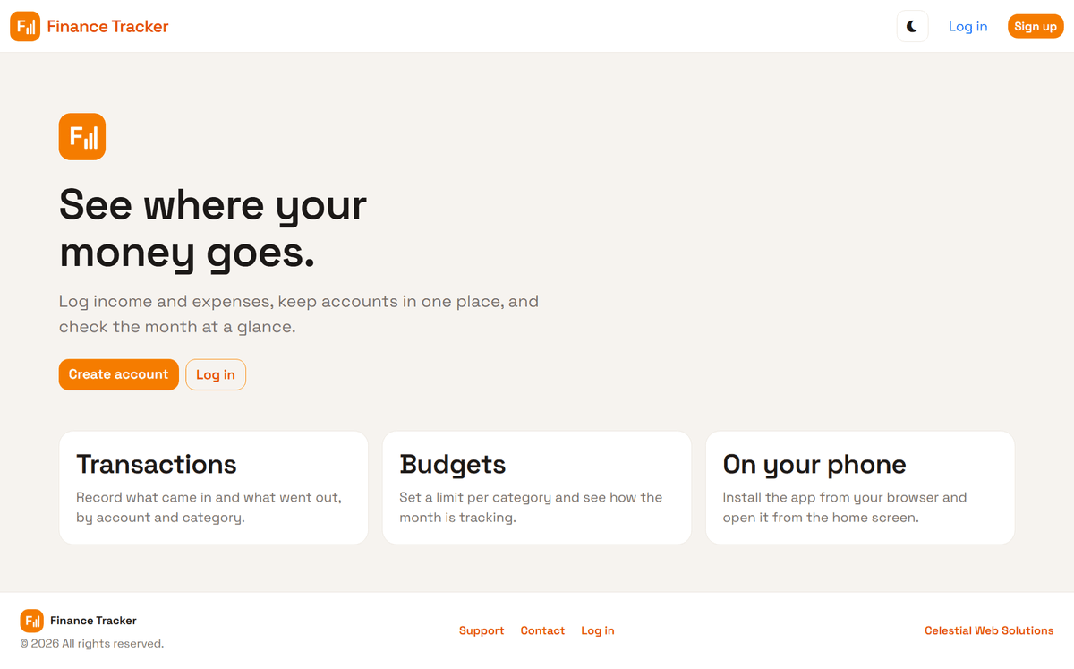 Finance Tracker