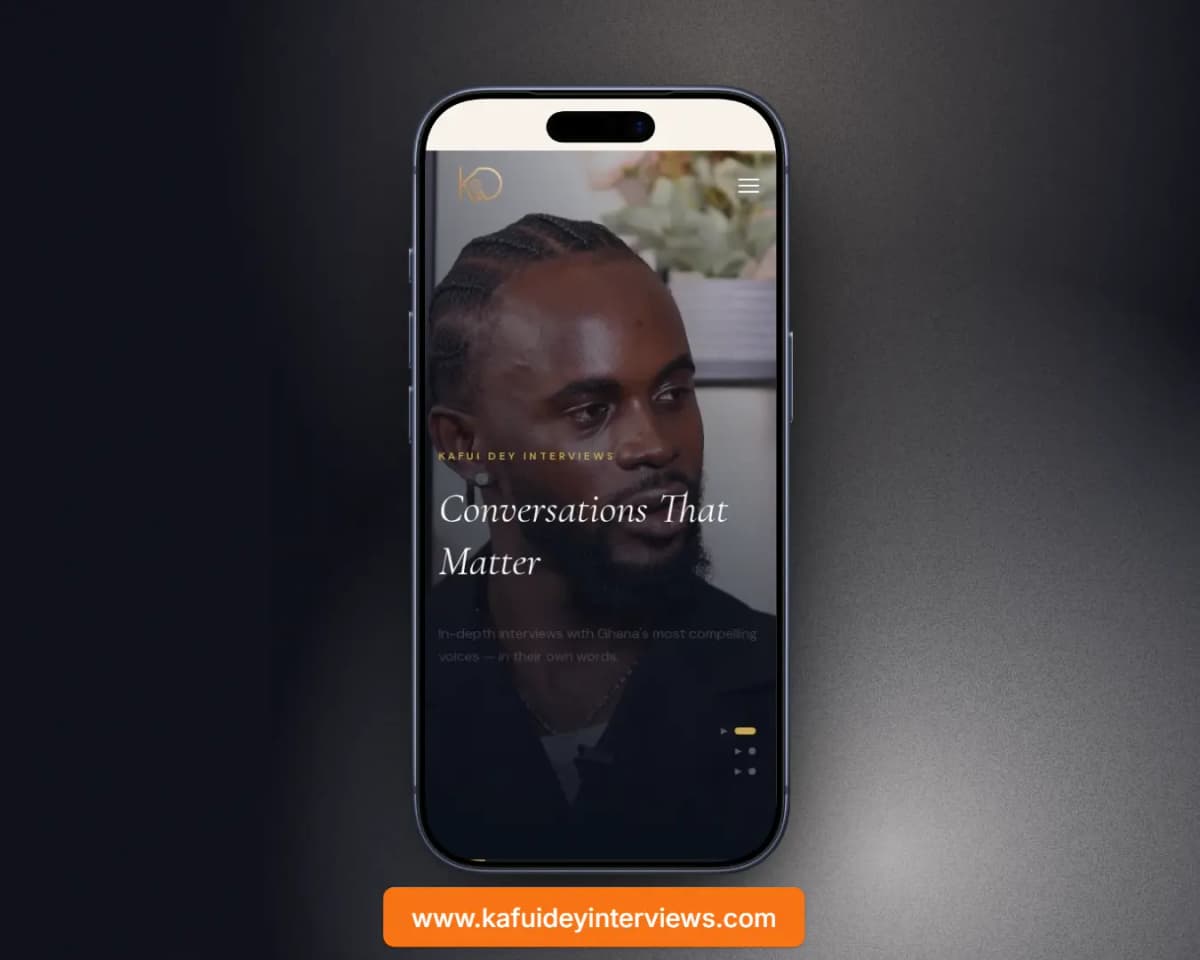 Kafui Dey Interview Website 